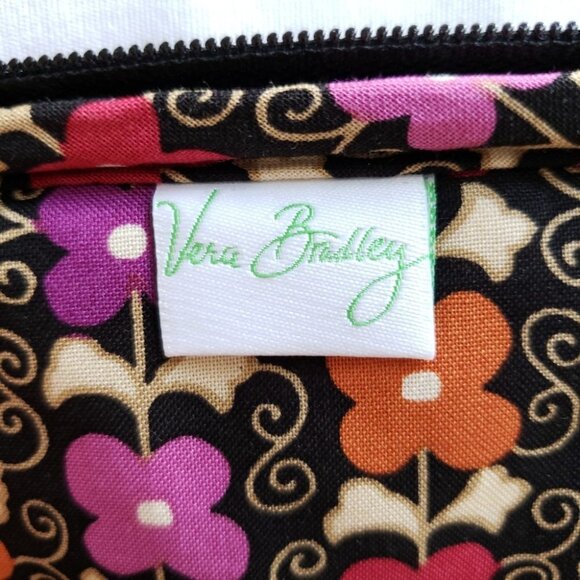 NWOT Vera Bradley Suzani Black & Tan Floral Paisley iPad Tablet Sleeve Case - Picture 5 of 5